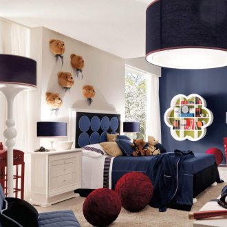 Дизайн на тюл за детска стая бял