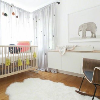 Дизайнерски завеси за спално бельо за детска стая