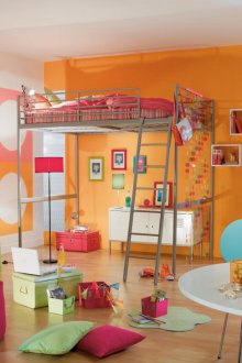 Дизайн на завеси за детска стая розово