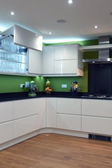 Маслинова престилка в интериора на кухнята