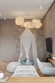 Ниша с легло в стаята