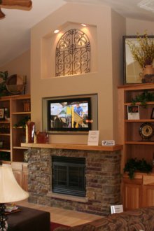 Ниша с рафтове