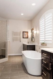 Bilik mandi DIY adalah besar