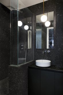 Bilik mandi gaya do-it-yourself