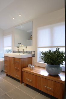 Bilik mandi DIY dicat