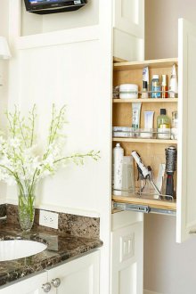 Bilik mandi DIY dengan perabot