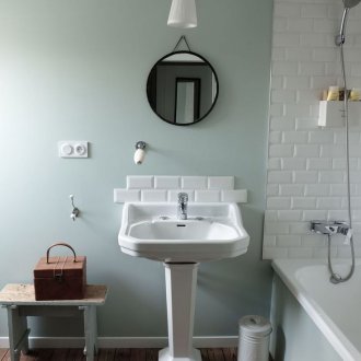 Bilik mandi DIY retro