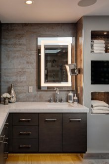 Sudut bilik mandi DIY