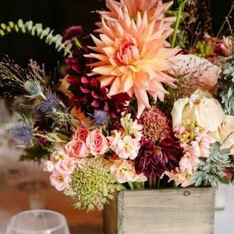 Декорация за 14 февруари флорална