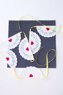 Дантелен декор за Свети Валентин