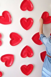 Декорация за пластмаса 14 февруари