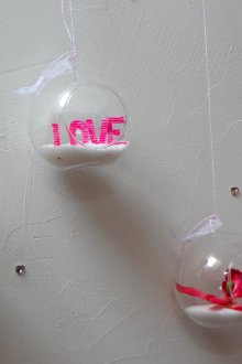 Висящ декор на 14 февруари