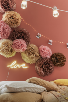 Стенен декор за деня на валентинките