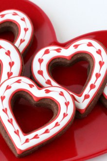 Декора за маса за сладкиши за Свети Валентин