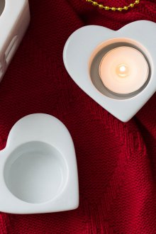 Kraf pada 14 Februari seramik lilin
