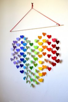 Craft 14 Februari dinding