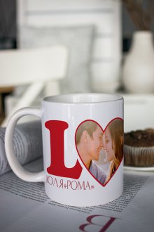 Подарък за 14 февруари направи сама чаша