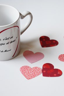 Подарък за 14 февруари прибори за съхранение сами