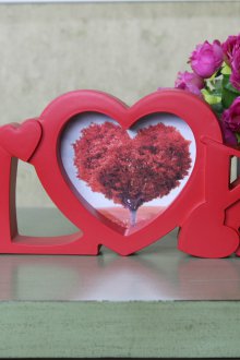 Подарък за 14 февруари DIY рамка за снимки