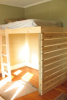 Таванско помещение от дъските