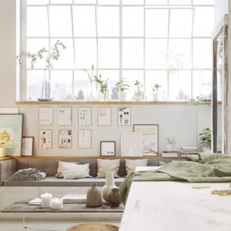 Bahagian dalaman Jepun dengan lukisan