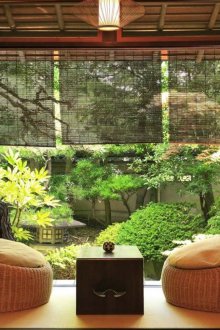 Bahagian dalaman Jepun dengan perabot