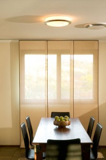 Bahagian dalaman Jepun dengan langsir