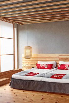 Dalaman bilik tidur Jepun