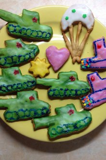 Kraf untuk 23 Februari cookies