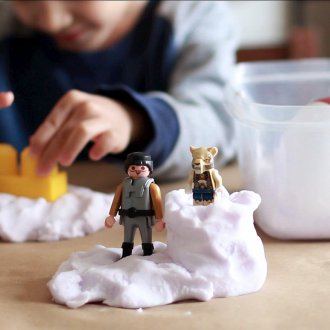 Kraf untuk 23 Februari dari doh garam