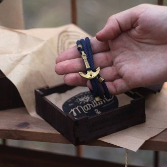 Подаръци за 23 февруари гривна направете сами