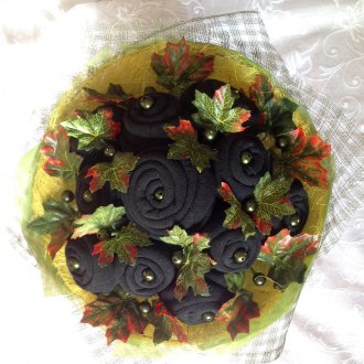 Подаръци за 23 февруари направете сами букет от чорапи