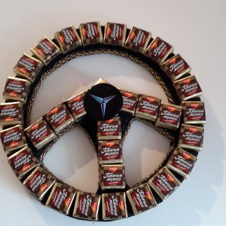 Подаръци за 23 февруари направете сам бонбонен волан