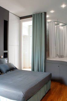 Интериорът за момичето е сив