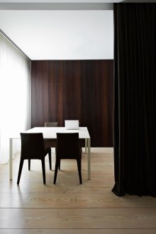 Зониране с черни завеси