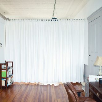 Зониране и разделяне на пространството с пердета