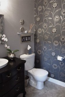 Floral dinding tandas