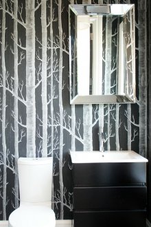 Wallpaper dalam pembaikan tandas