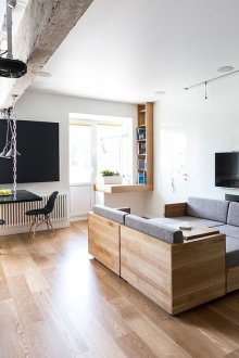 Bagaimana untuk menguruskan perabot di apartmen studio