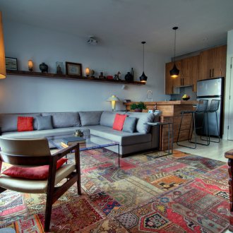 Apartmen studio 40 m persegi