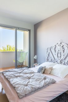 Apartmen studio 40 m bilik tidur