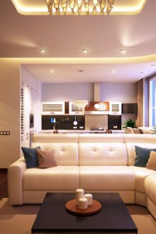 Apartmen studio 40 m persegi