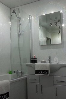 Ремонт на тоалетната с лъскави панели