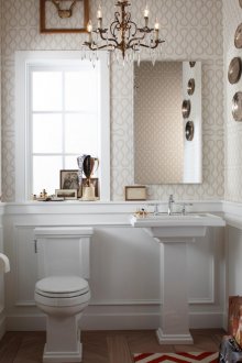 Ремонт на тоалетна с класически панели