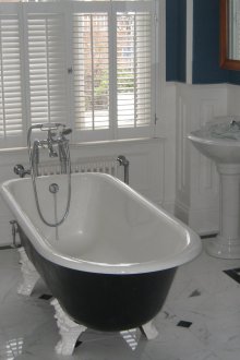 Ремонт на тоалетна в ретро стил