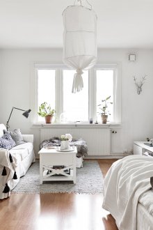 Satu bilik Khrushchev putih