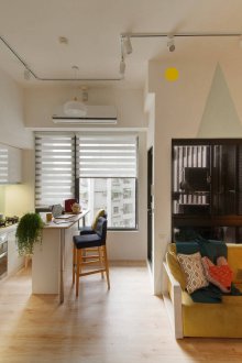 Pencahayaan Khrushchev satu bilik