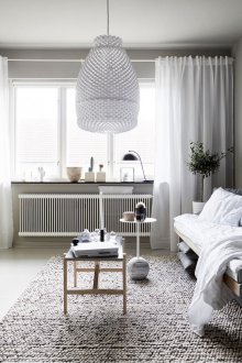 Reka bentuk kelabu Khrushchev satu bilik