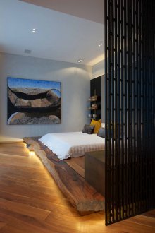 Интериорна преграда черна