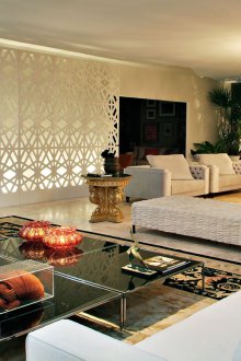 Интериорна стена в еклектичен стил